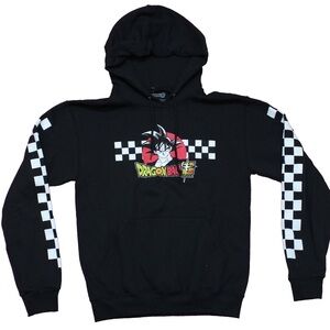 Dragon Ball Super Checkered Sleeves Hoodie (Large)